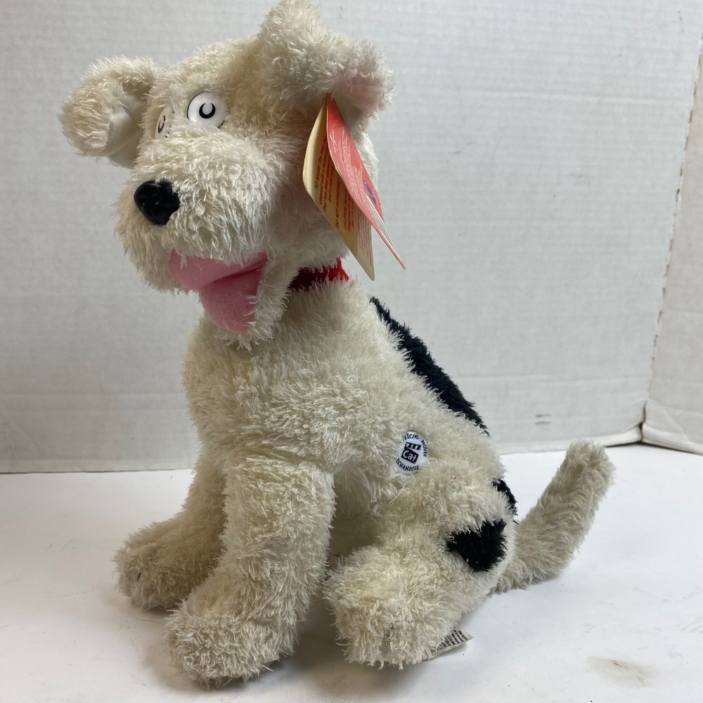 DR SEUSS Kohls Cares Nevins Dog Cat in the Hat Movie Plush Cream Black Spot SEO‎